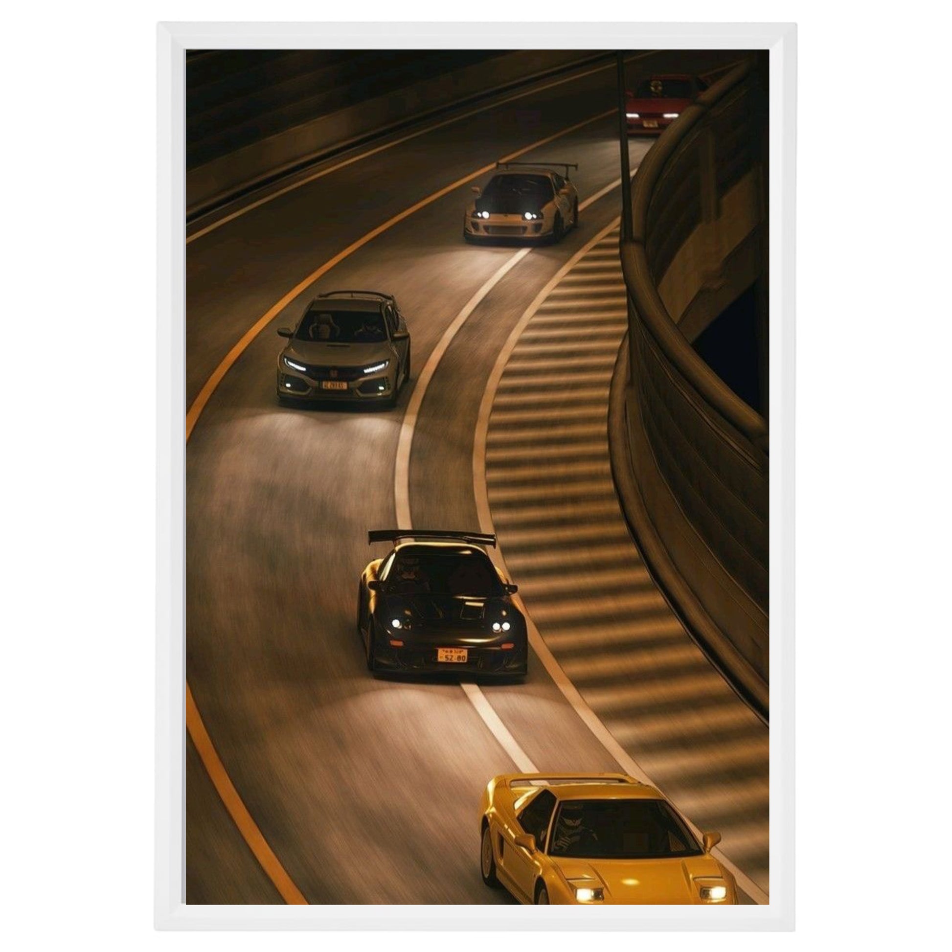 Poster coches deportivos