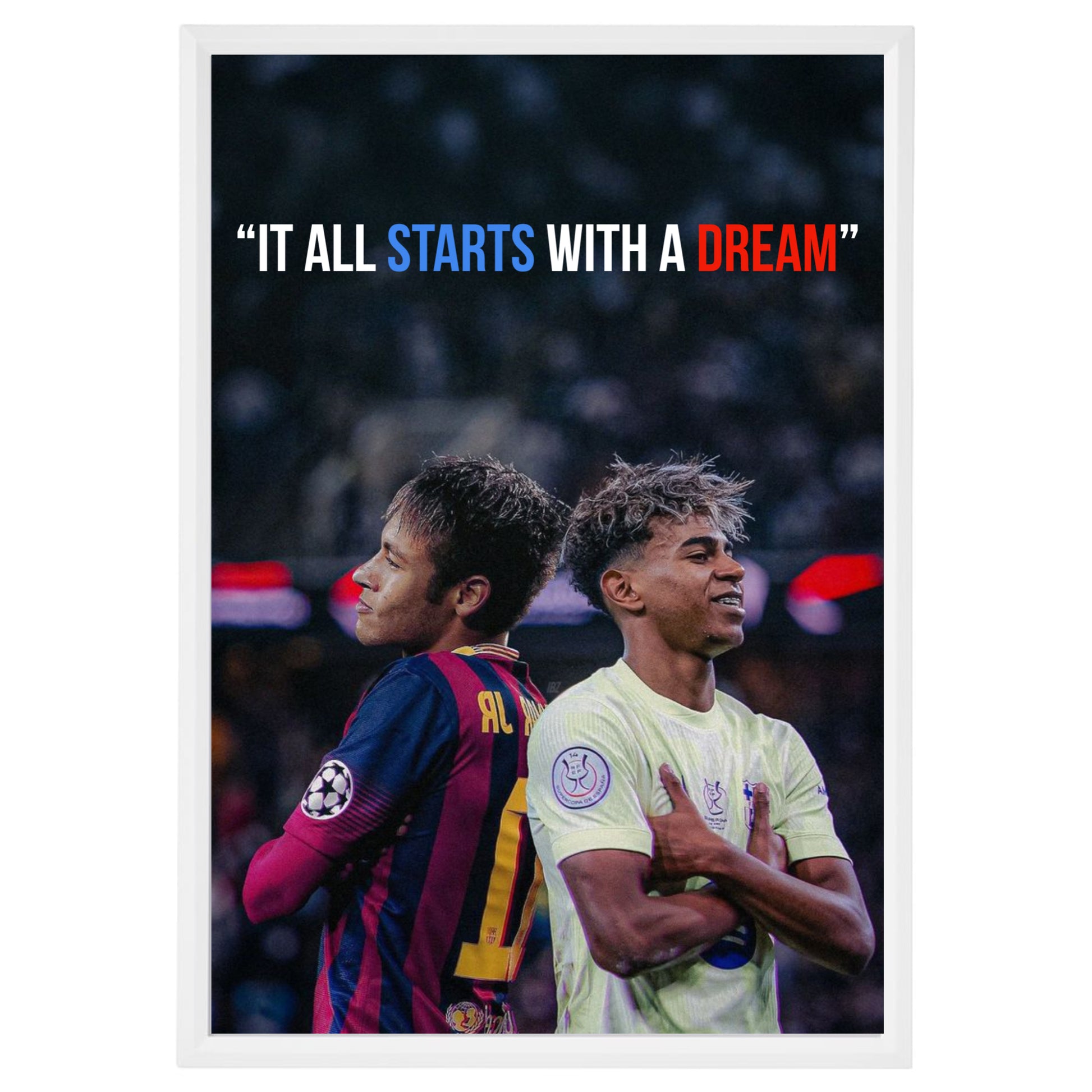 Poster Lamine-Neymar